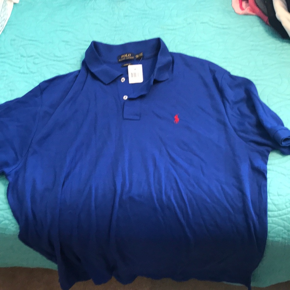 XXL Polo Ralph Lauren Blue Shirt